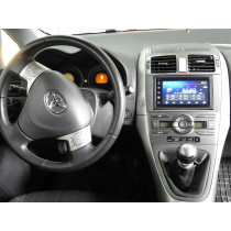 Ramka Radia 2DIN Toyota Auris 2006-2012 szary z połyskiem