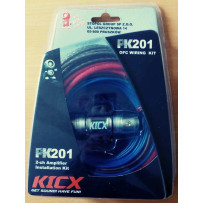 KICX PK-201 - zestaw kabli do montażu wzmacniacza CU miedziane