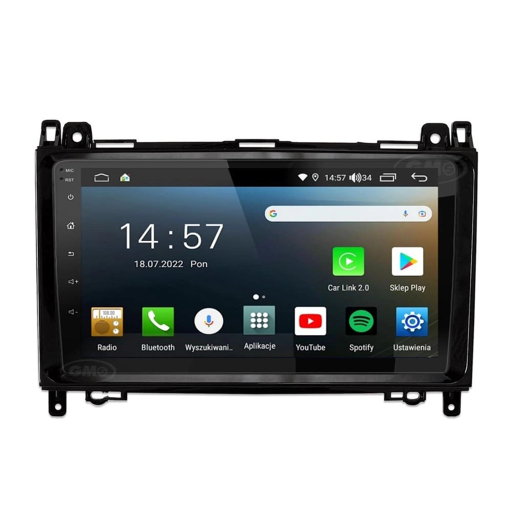 Stacja multimedialna Mercedes Sprinter W906 2006 - 2018 GMS 9979TQ Navix