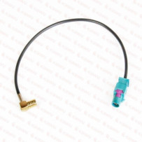 Przejściówka antenowa Fakra (m) - SMB 90° (f) 20cm