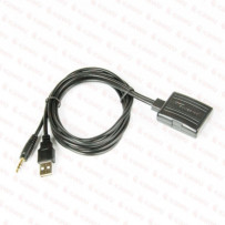 Adapter audio AUX-Bluetooth "Bluebird" do montażu pod zasilanie USB