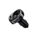 Transmiter FM Baseus T-typed S-09A Bluetooth 2xUSB microSD