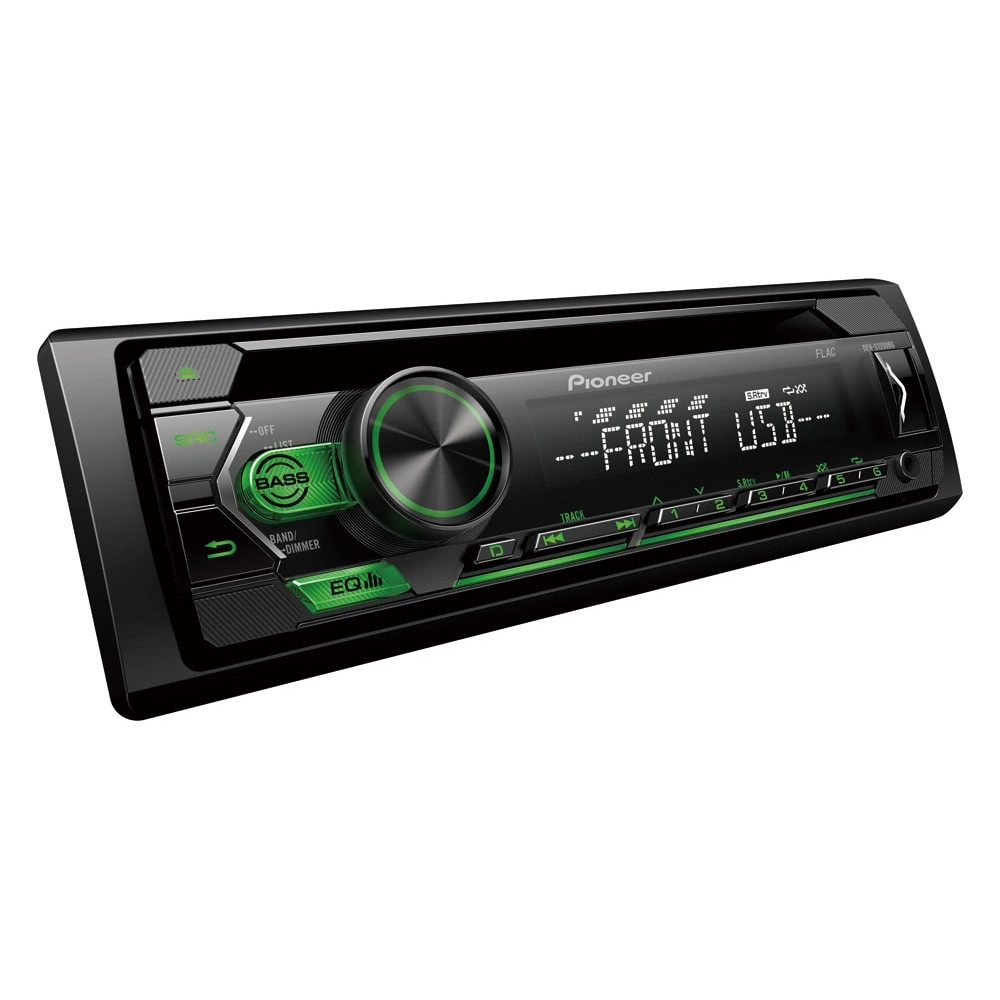 Radio samochodowe Pioneer DEH-S120UBG USB, CD, AUX, Zielone podświetlenie