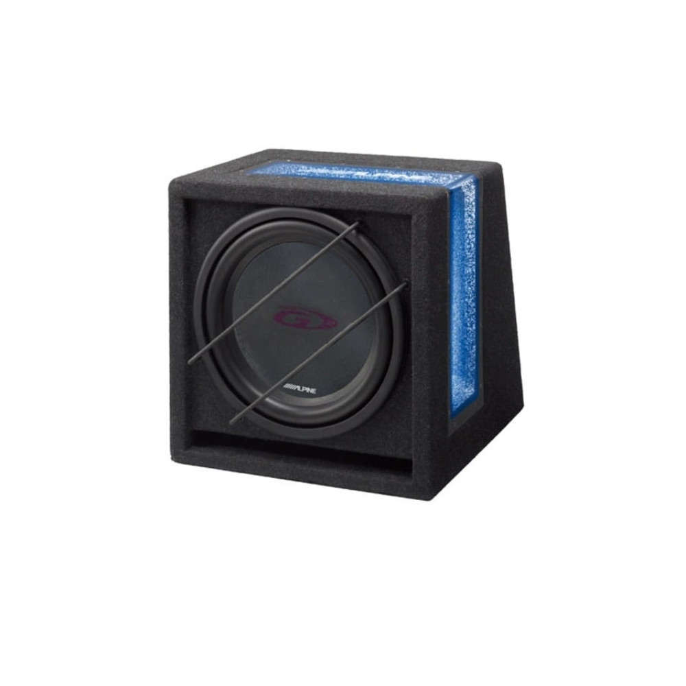 Subwoofer Alpine SBG-844BR - głośnik 20cm, pasywny, obudowa bass-reflex lub zamknięta