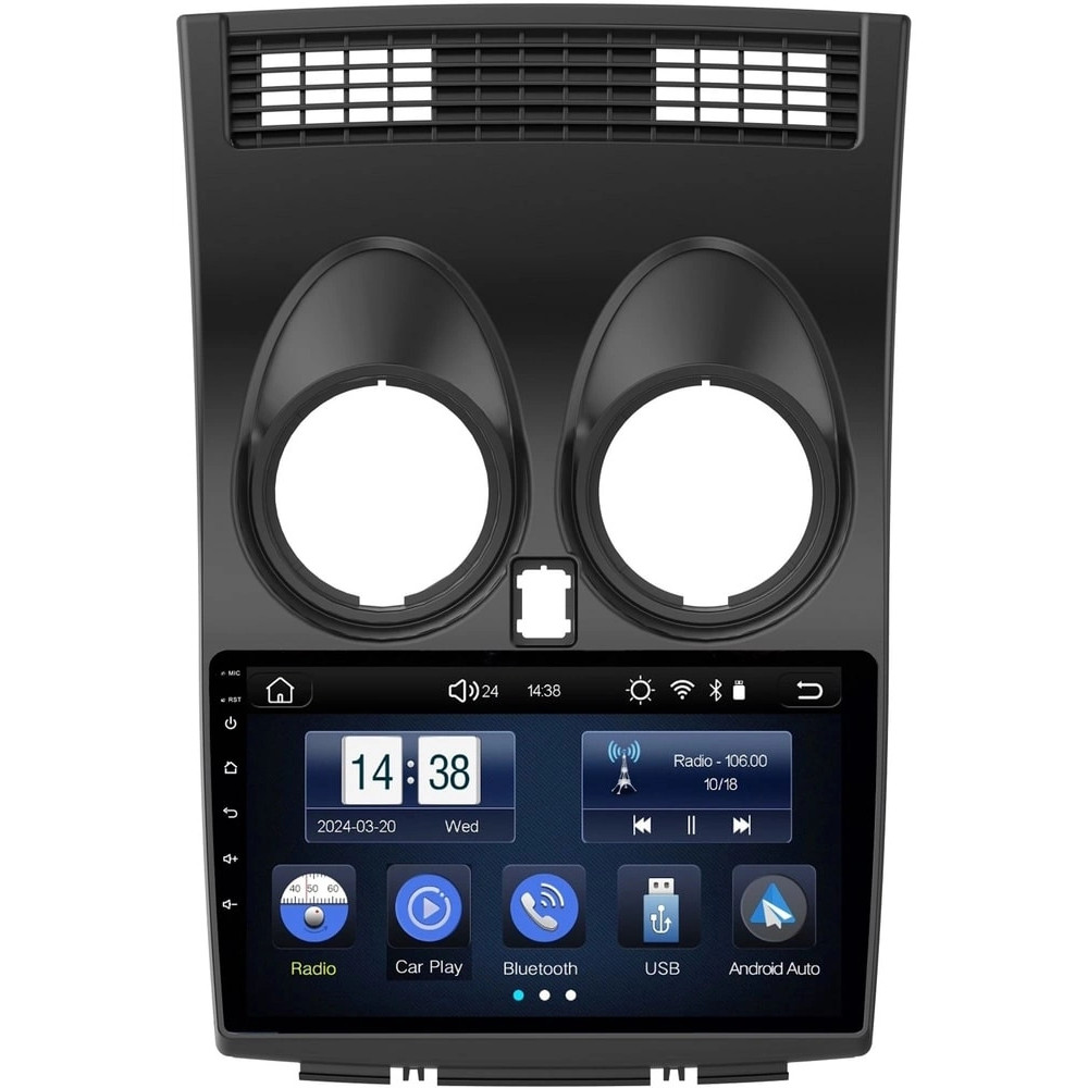 Stacja multimedialna Nissan Qashqai 2006 - 2013 GMS 709LX Linux