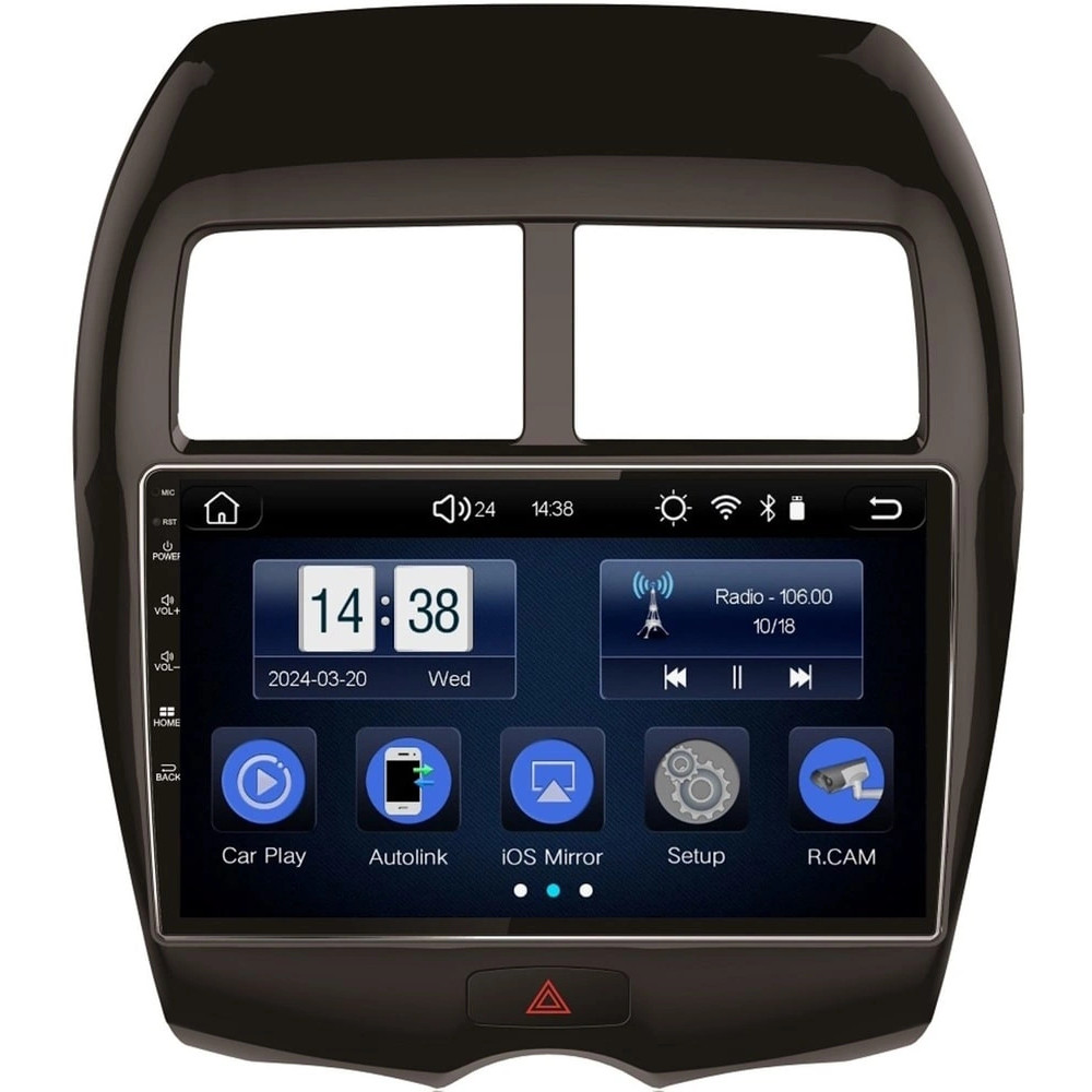 Stacja multimedialna Mitsubishi ASX 2010 - 2017 GMS 710LX Linux