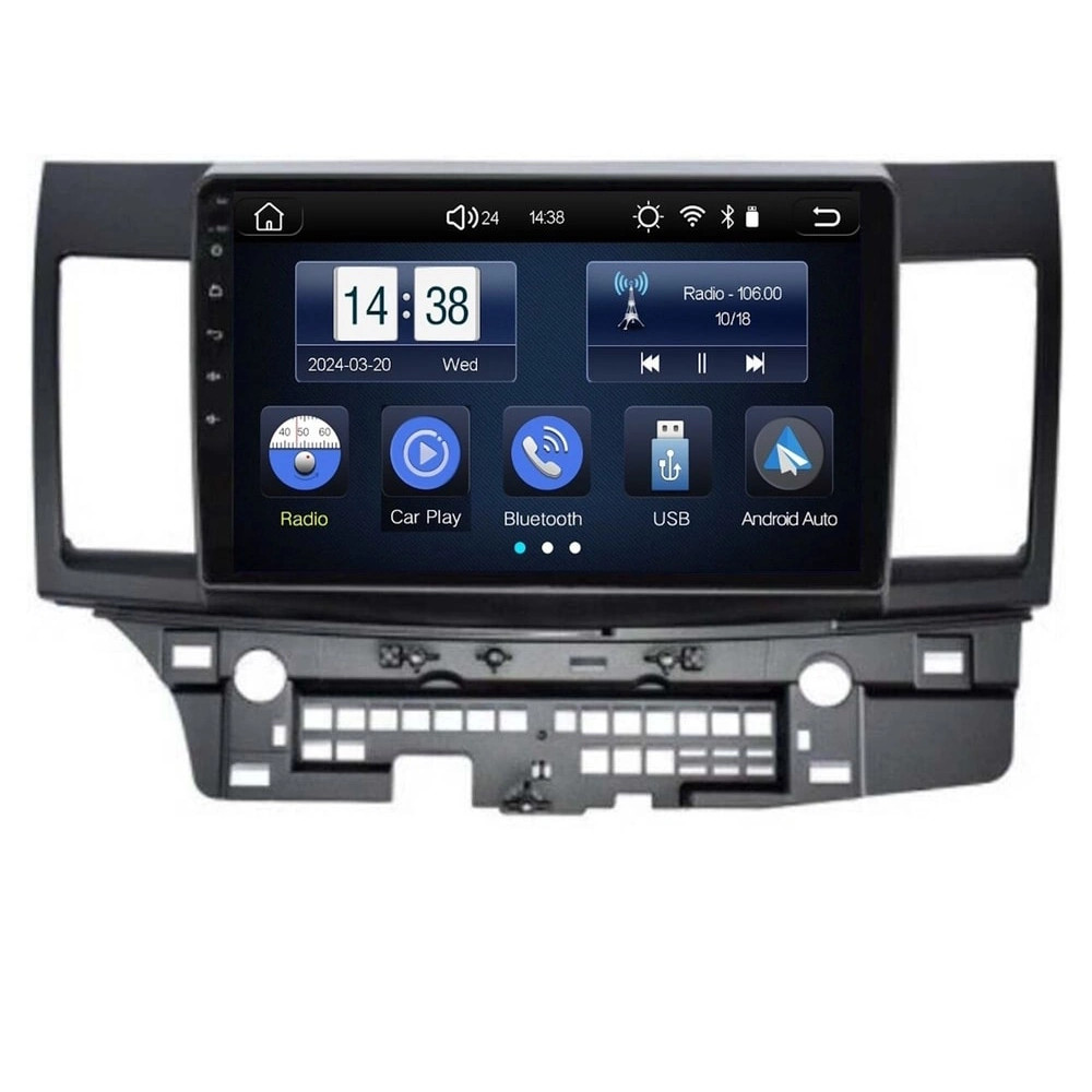 Stacja multimedialna Mitsubishi Lancer 2007 - 2018 GMS 710LX Linux