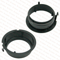 Dystanse głośnikowe 165 mm do tylnej półki Mercedes E-Klasa (W210)