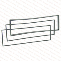 Ramka Radia do Citroën C2/C3/C4/C6 i Peugeot 307(SW/CC)/1007, kolor czarny