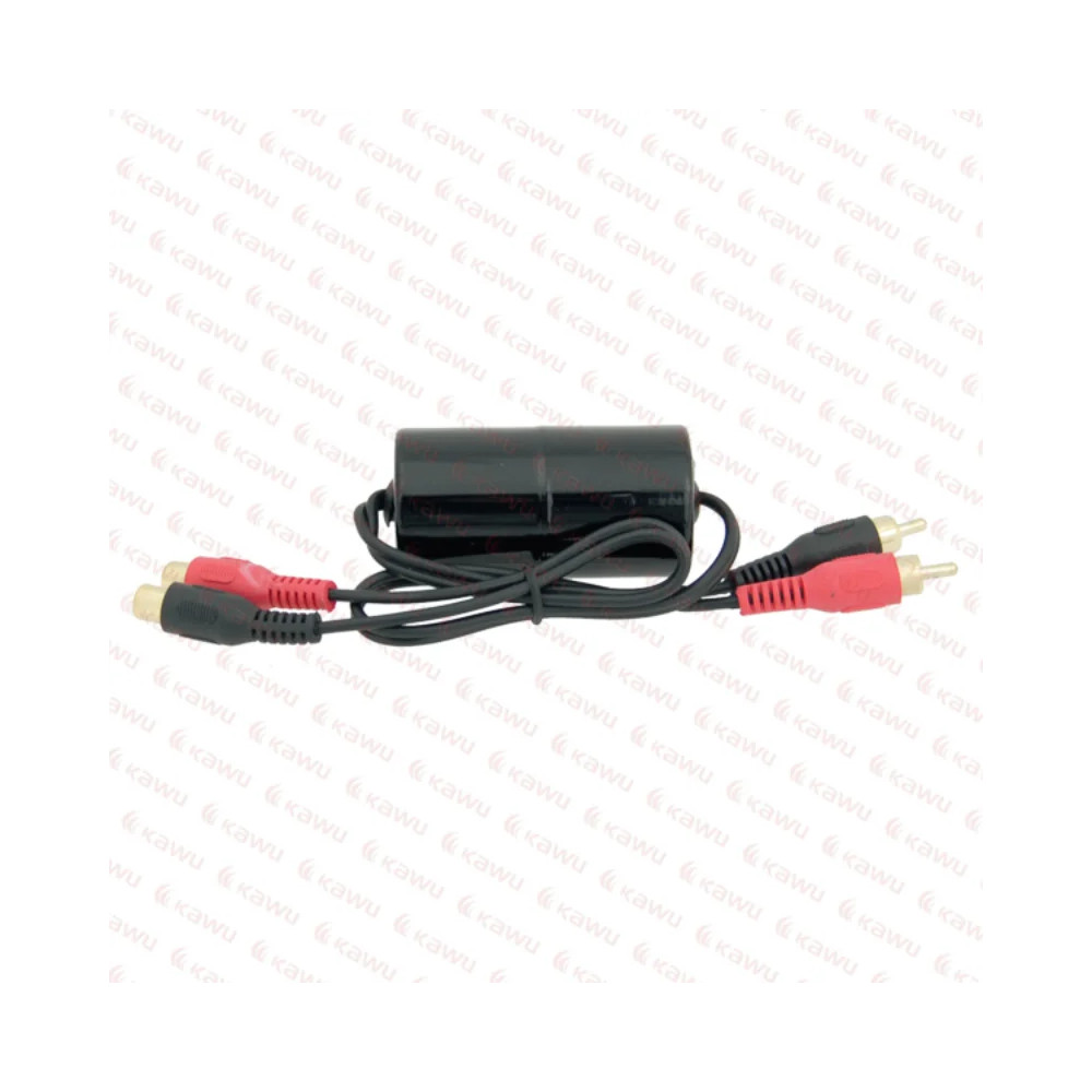 Line Output Converter – konwerter poziomu sygnału RCA 1:1 (pozłacane złącza)