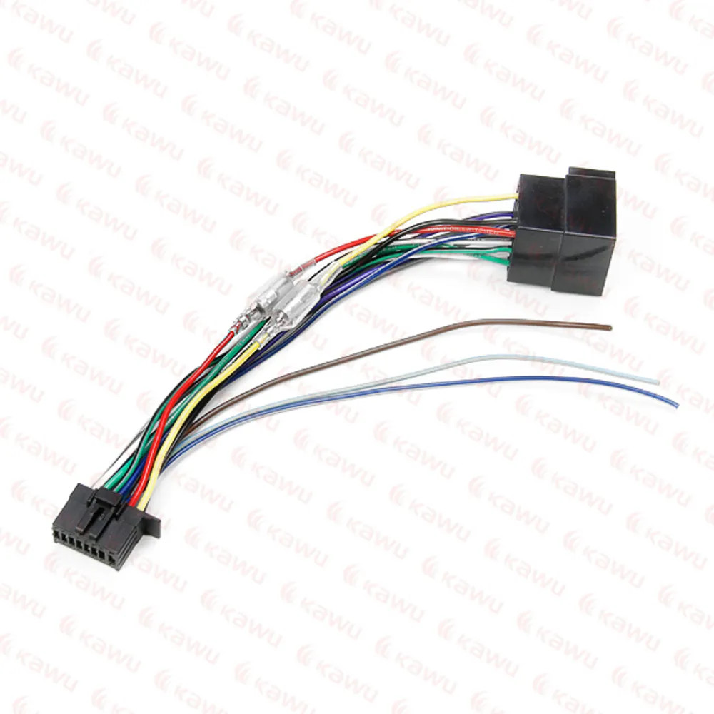 Złącze do Kenwood DDX / KDC / KMM oraz JVC 2017 – ISO