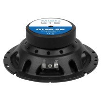 Głośniki Crunch GTS6.2W – średnica 165mm, średnio-niskotonowe, 100W RMS, 3Ω