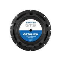 Głośniki Crunch GTS6.2W – średnica 165mm, średnio-niskotonowe, 100W RMS, 3Ω