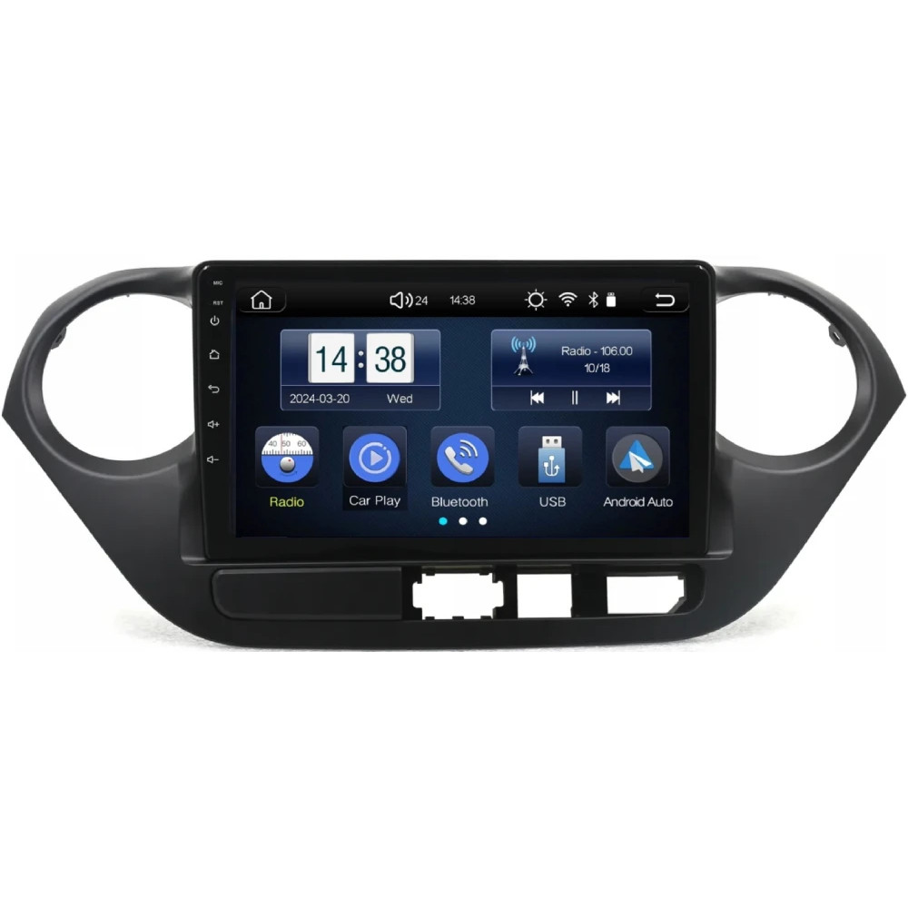 Stacja multimedialna Hyundai i10 2014 - 2017 GMS 709LX Linux