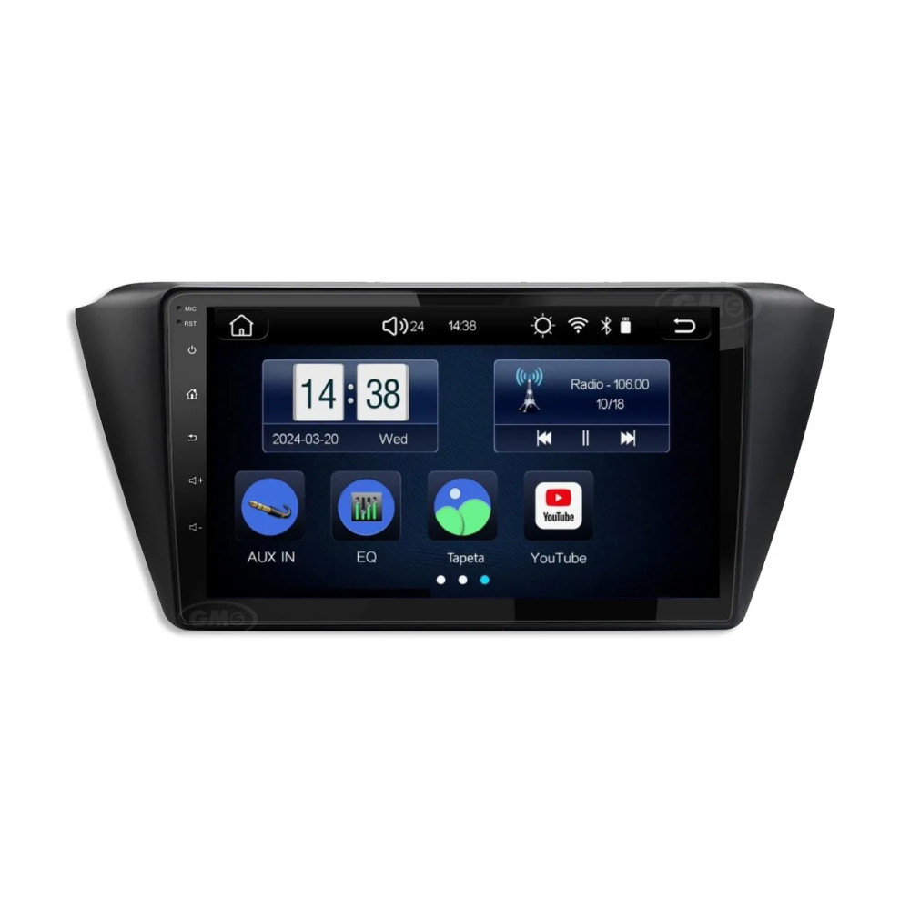 Stacja multimedialna Skoda Fabia 2014 - 2018 GMS 709LX Linux