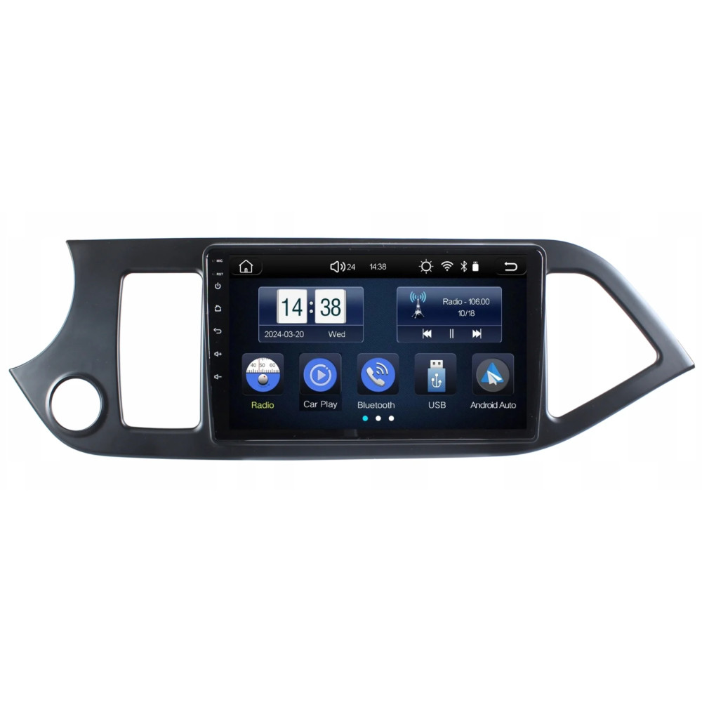 Stacja multimedialna Kia Picanto 2011 - 2017 GMS 709LX Linux