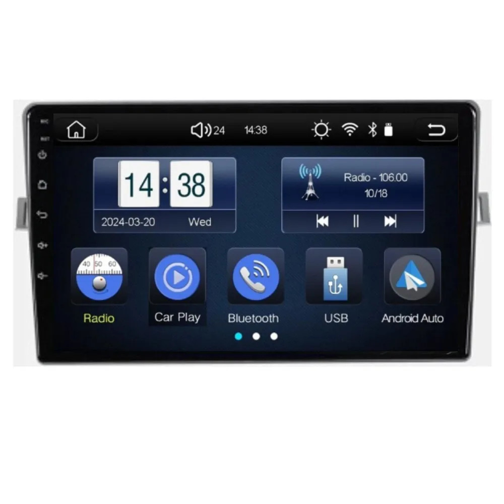 Stacja multimedialna Toyota Verso 2009 - 2018 GMS 709LX Linux