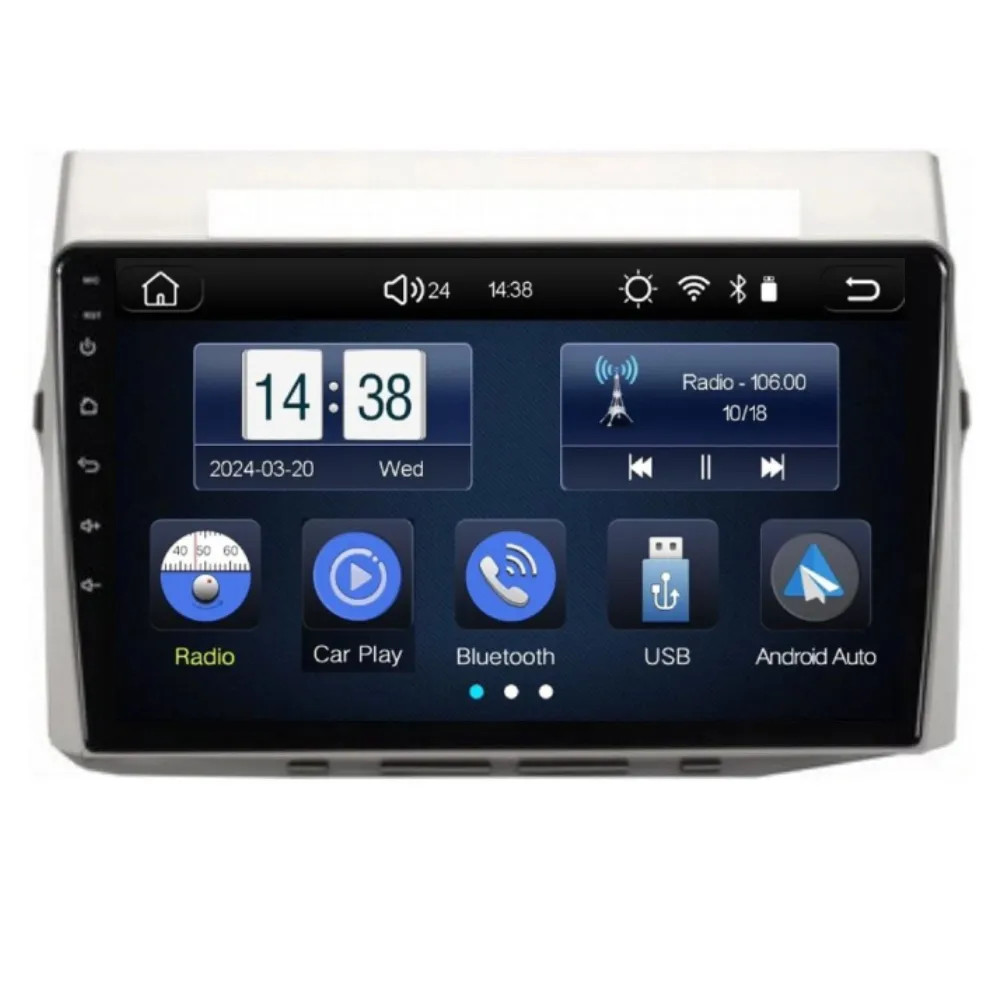 Stacja multimedialna Toyota Corolla Verso 2004 - 2009 GMS 709LX Linux