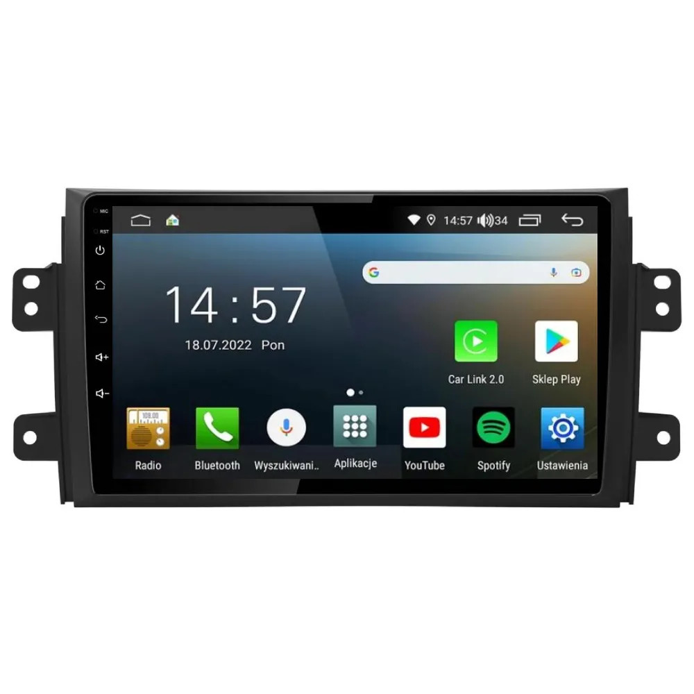 Stacja multimedialna Fiat Sedici 2005 - 2014 GMS 9979TQ Navix