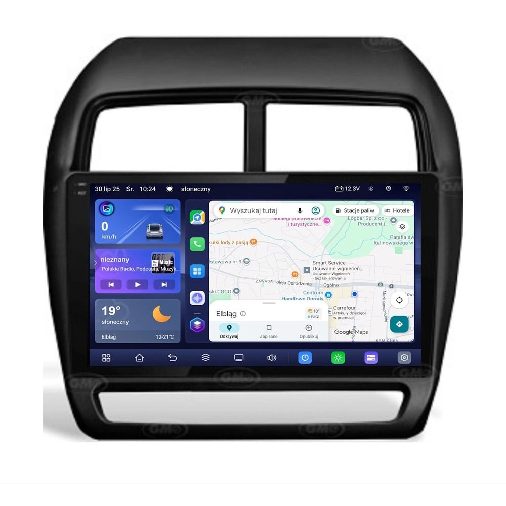 Stacja multimedialna Mitsubishi ASX 2018 - 2020 GMS 7786TQ Navix