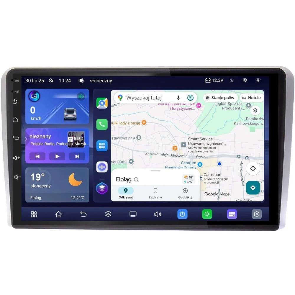 Stacja multimedialna Audi A3 2003 - 2012 GMS 7785TQ Navix