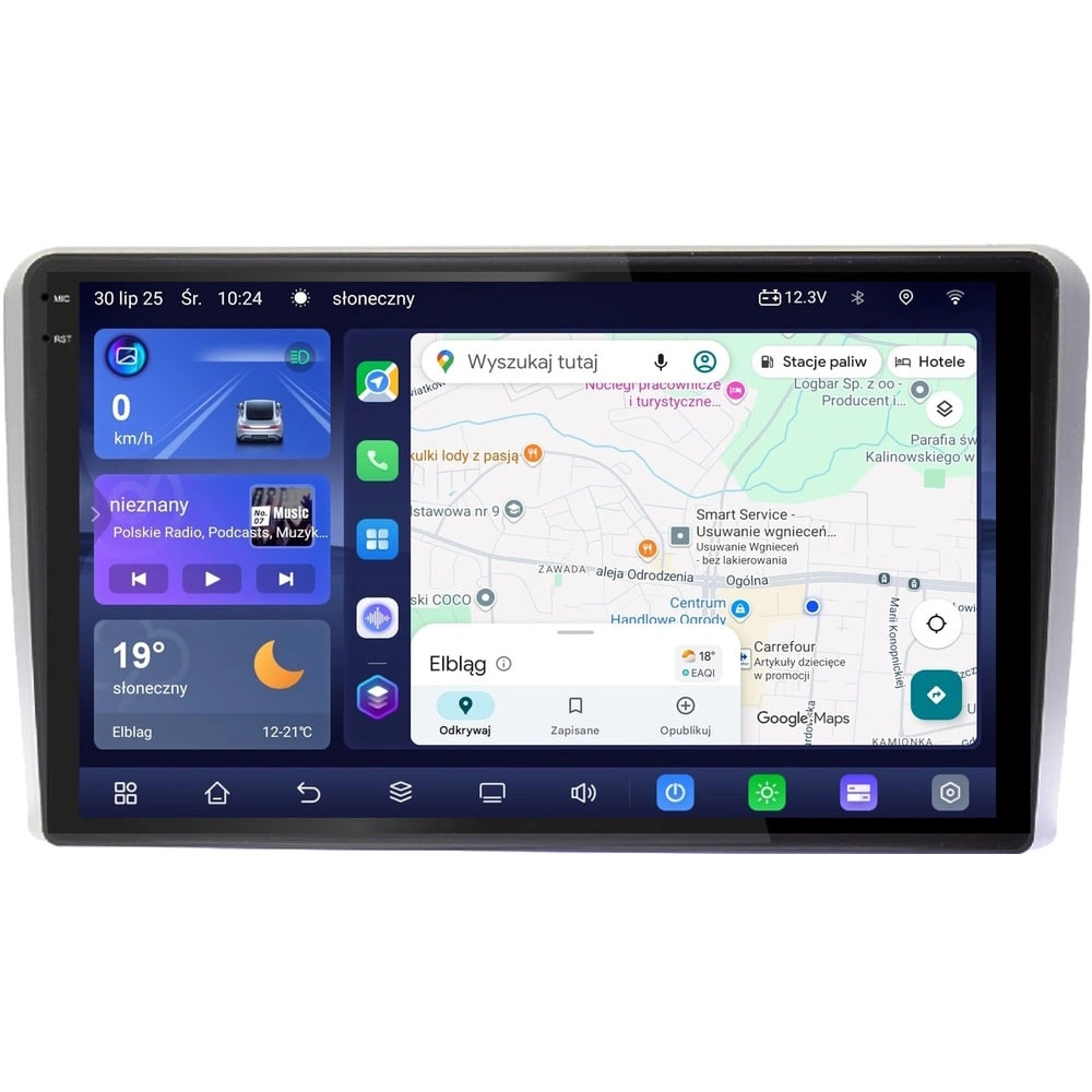 Stacja multimedialna Audi A3 2003 - 2012 GMS 7787TQ Navix