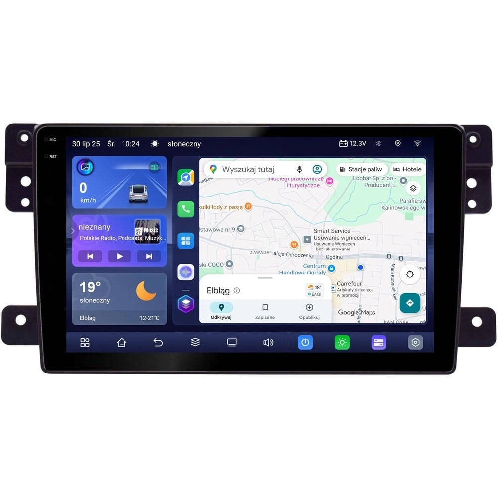 Stacja multimedialna Suzuki Grand Vitara 2005 - 2014 GMS 7787TQ Navix