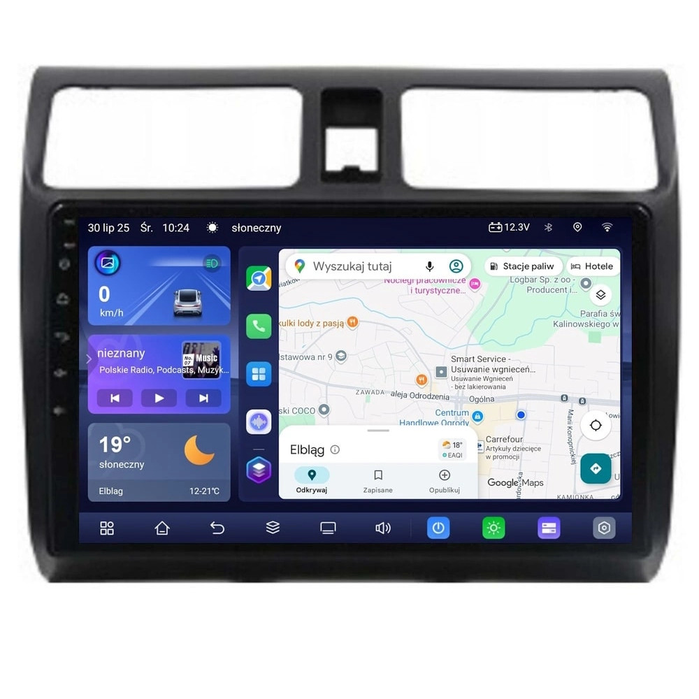 Stacja multimedialna Suzuki Swift 2004 - 2009 GMS 7784TQ Navix