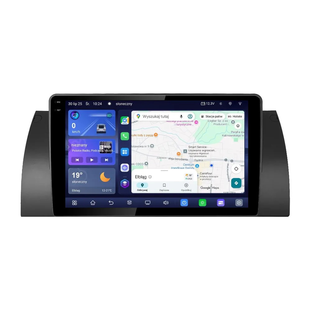 Stacja multimedialna BMW X5 e53 1999 - 2006 GMS 7787TQ Navix