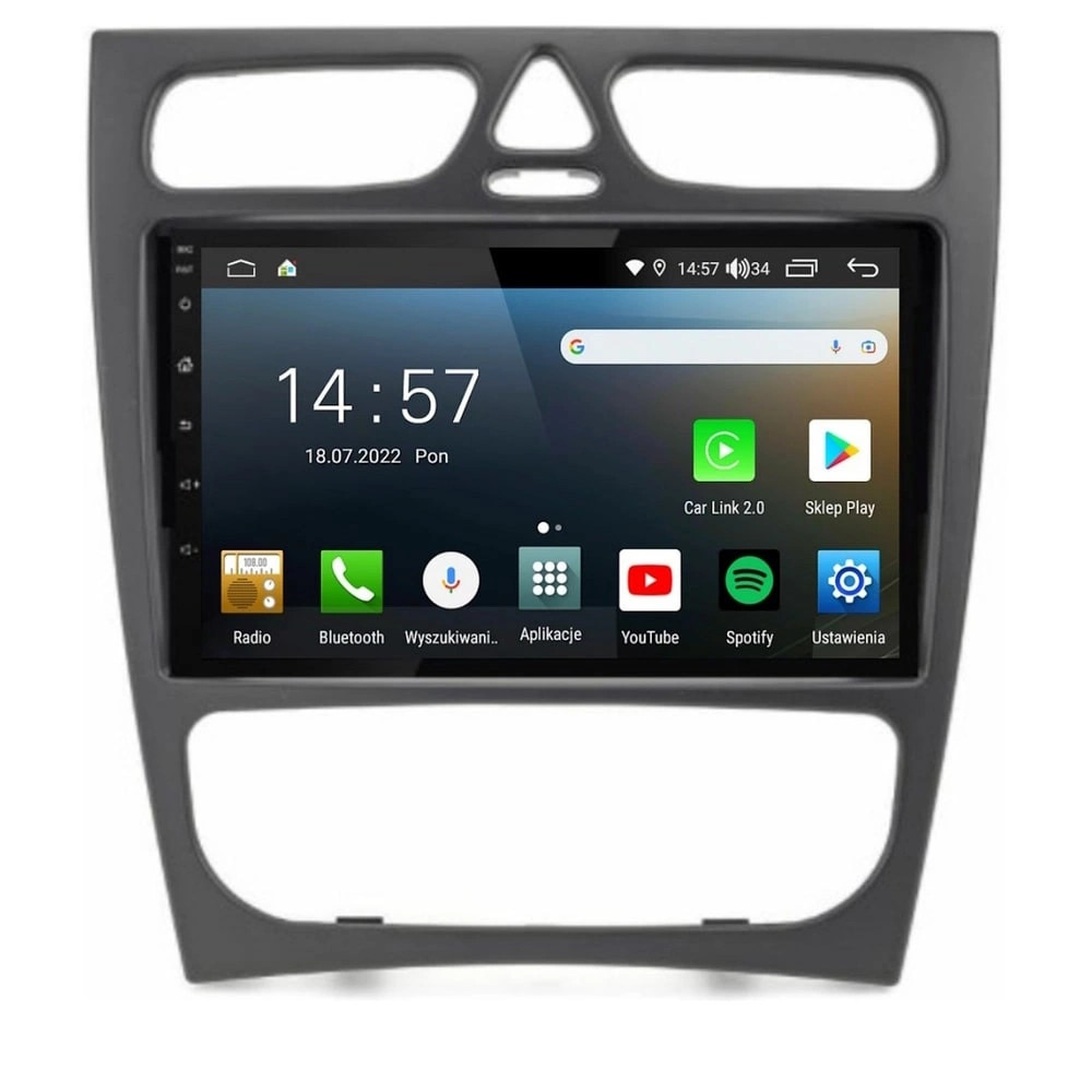 Stacja multimedialna Mercedes C-klasa W203 CLK 2002 - 2004 GMS 9979TQ Navix