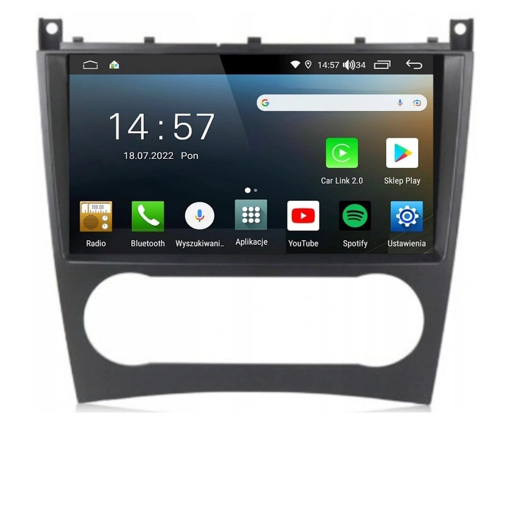 Stacja multimedialna Mercedes C-klasa W203 CLK 2004 - 2008 GMS 9979TQ Navix