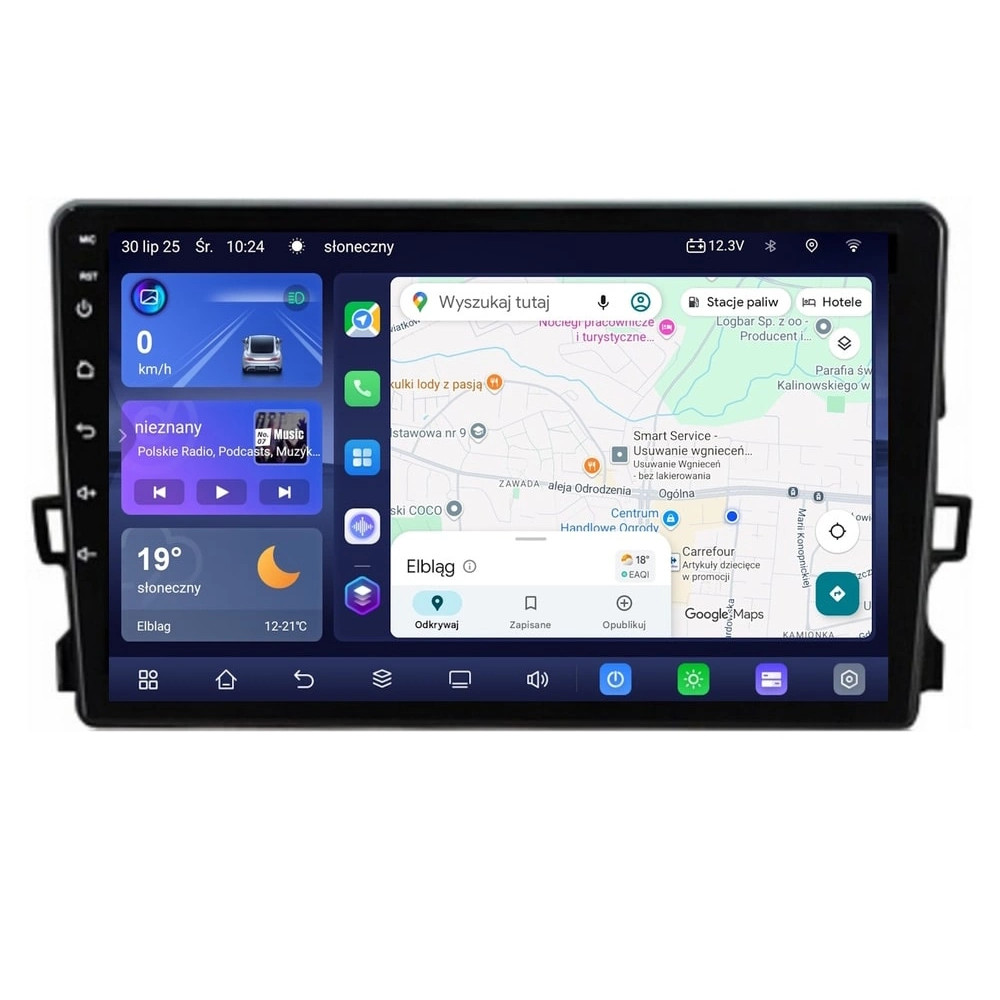 Stacja multimedialna Toyota Auris 2006 - 2012 GMS 7785TQ Navix