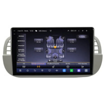Stacja multimedialna Fiat 500 2007 - 2014 GMS 7787TQ Navix