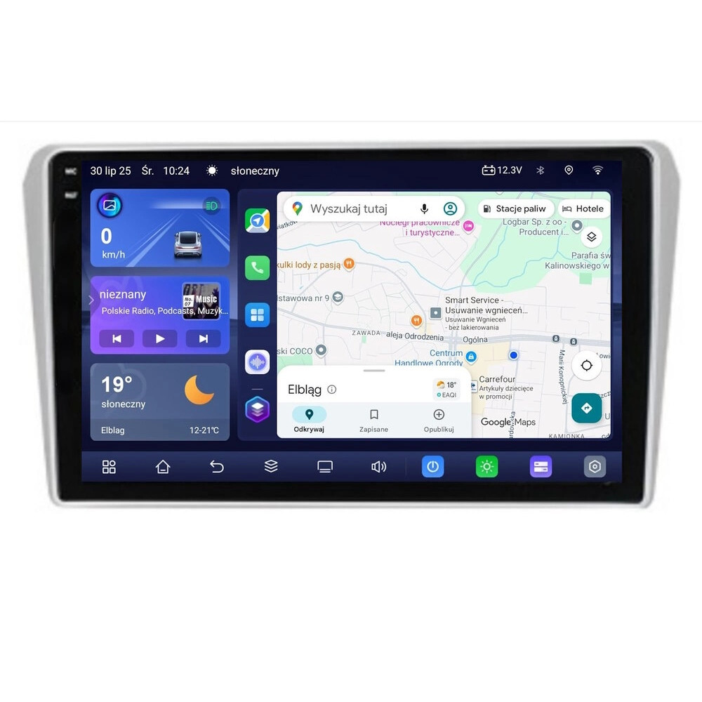 Stacja multimedialna Toyota Avensis T25 2003 - 2009 GMS 7787TQ Navix