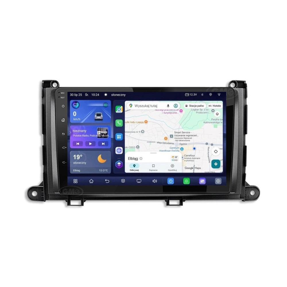 Stacja multimedialna Toyota Sienna 2011 - 2015 GMS 7785TQ Navix