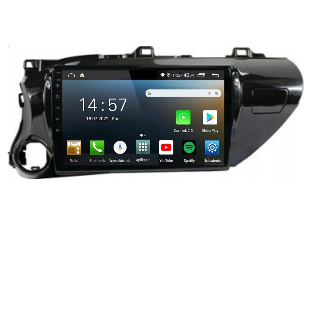 Stacja multimedialna Toyota Hilux 2015 - 2020 GMS 9978TQ Navix