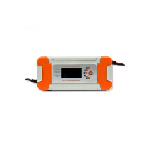 Prostownik automatyczny z LCD 24V 5A / 12V 10A COMPACT