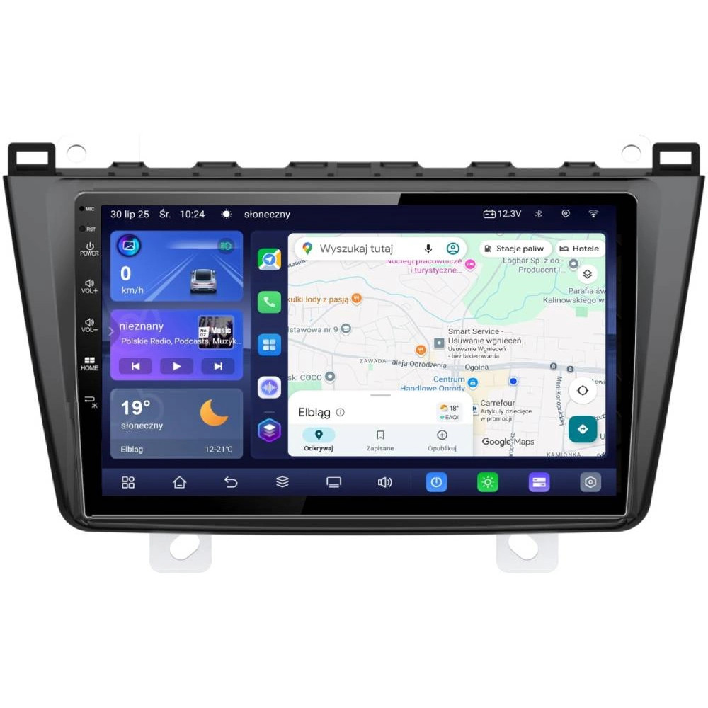 Stacja multimedialna Mazda 6 2007 - 2012 GMS 7785TQ Navix