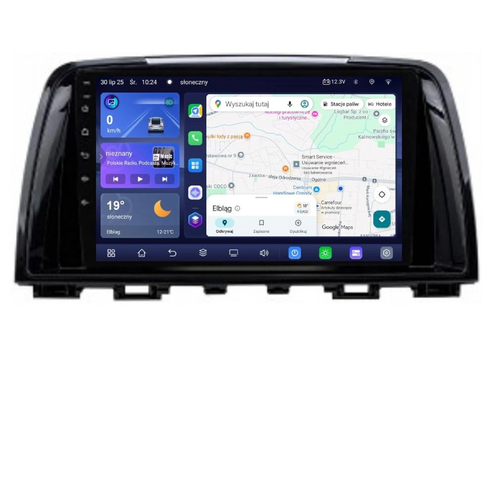 Stacja multimedialna Mazda 6 2012 - 2014 GMS 7789TQ Navix