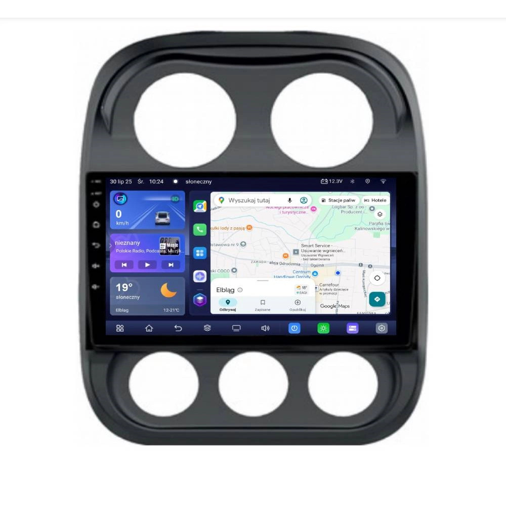 Stacja multimedialna Jeep Compass 2011 - 2016 GMS 7784TQ Navix