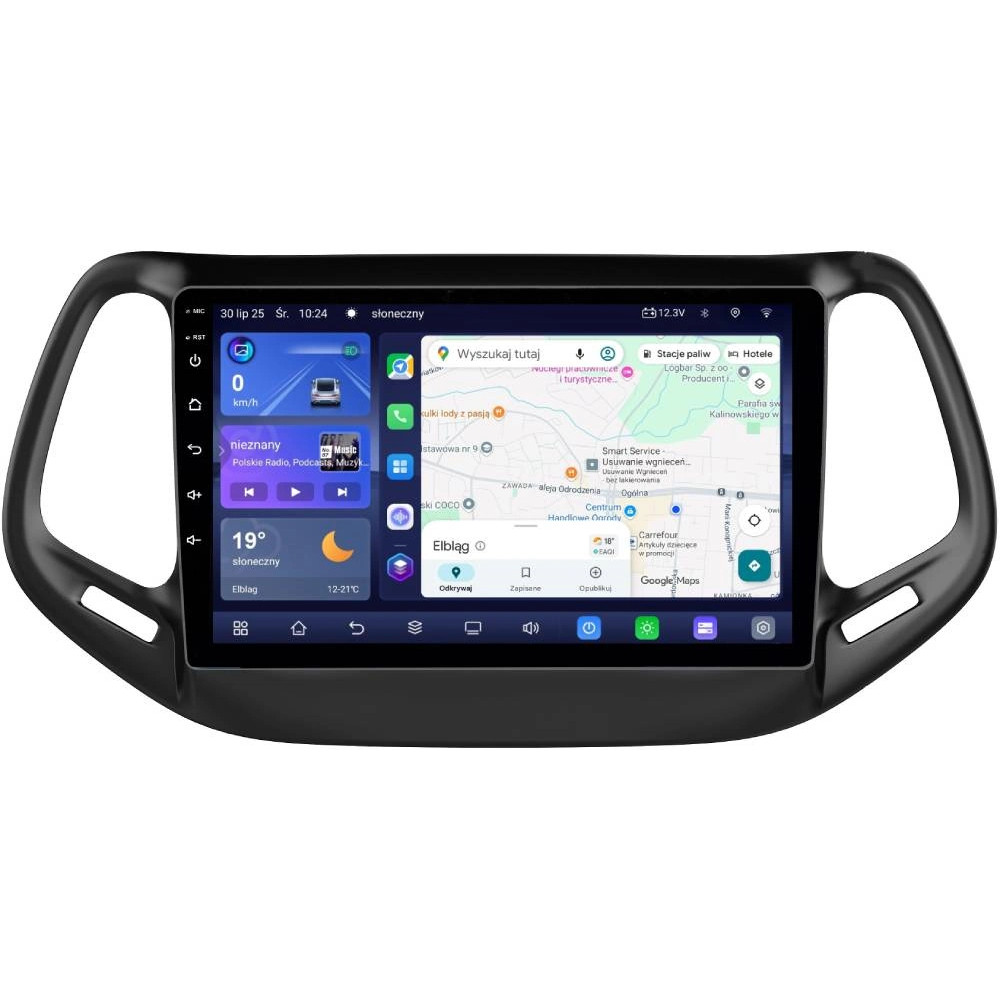 Stacja multimedialna Jeep Compass 2016 - 2020 GMS 7784TQ Navix