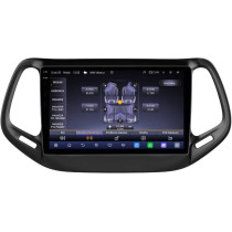 Stacja multimedialna Jeep Compass 2016 - 2020 GMS 7786TQ Navix