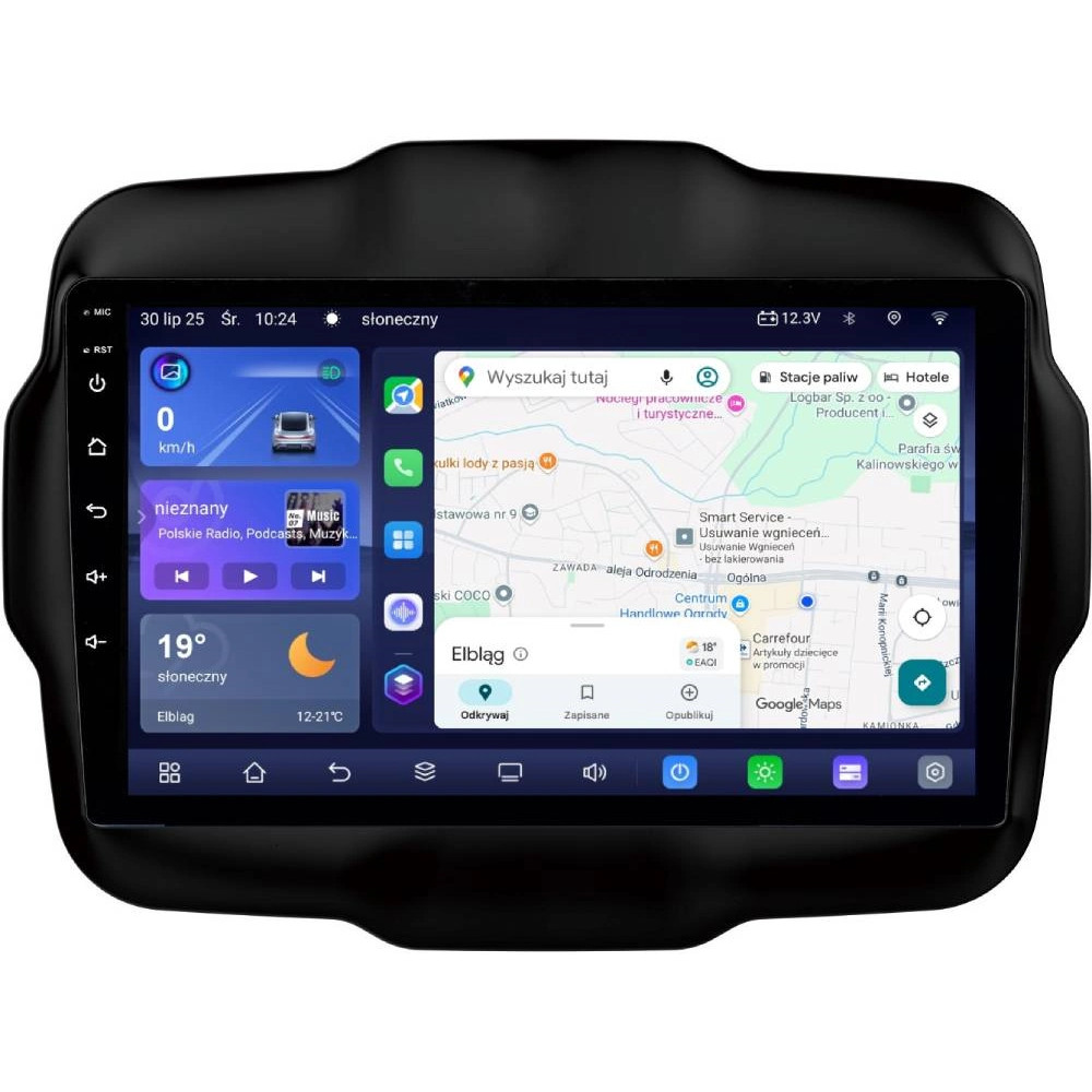 Stacja multimedialna Jeep Renegade 2014 - 2020 GMS 7785TQ Navix