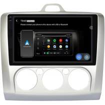 Stacja multimedialna Ford Focus 2007 - 2011 manualna klimatyzacja GMS 7787TQ Navix