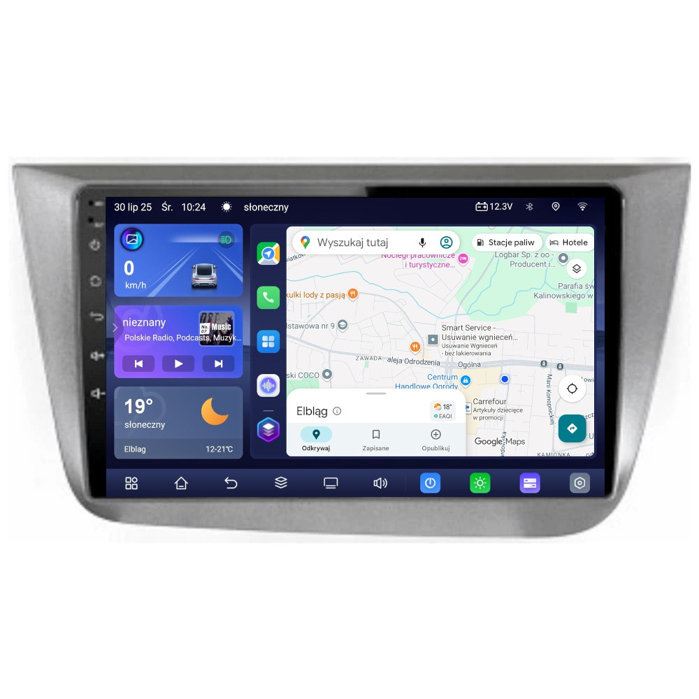 Stacja multimedialna Seat Altea 2004 - 2012 GMS 7789TQ Navix