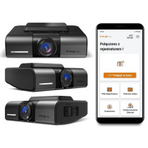 Rejestrator Jazdy FineVu GX400 DUAL karta 128GB