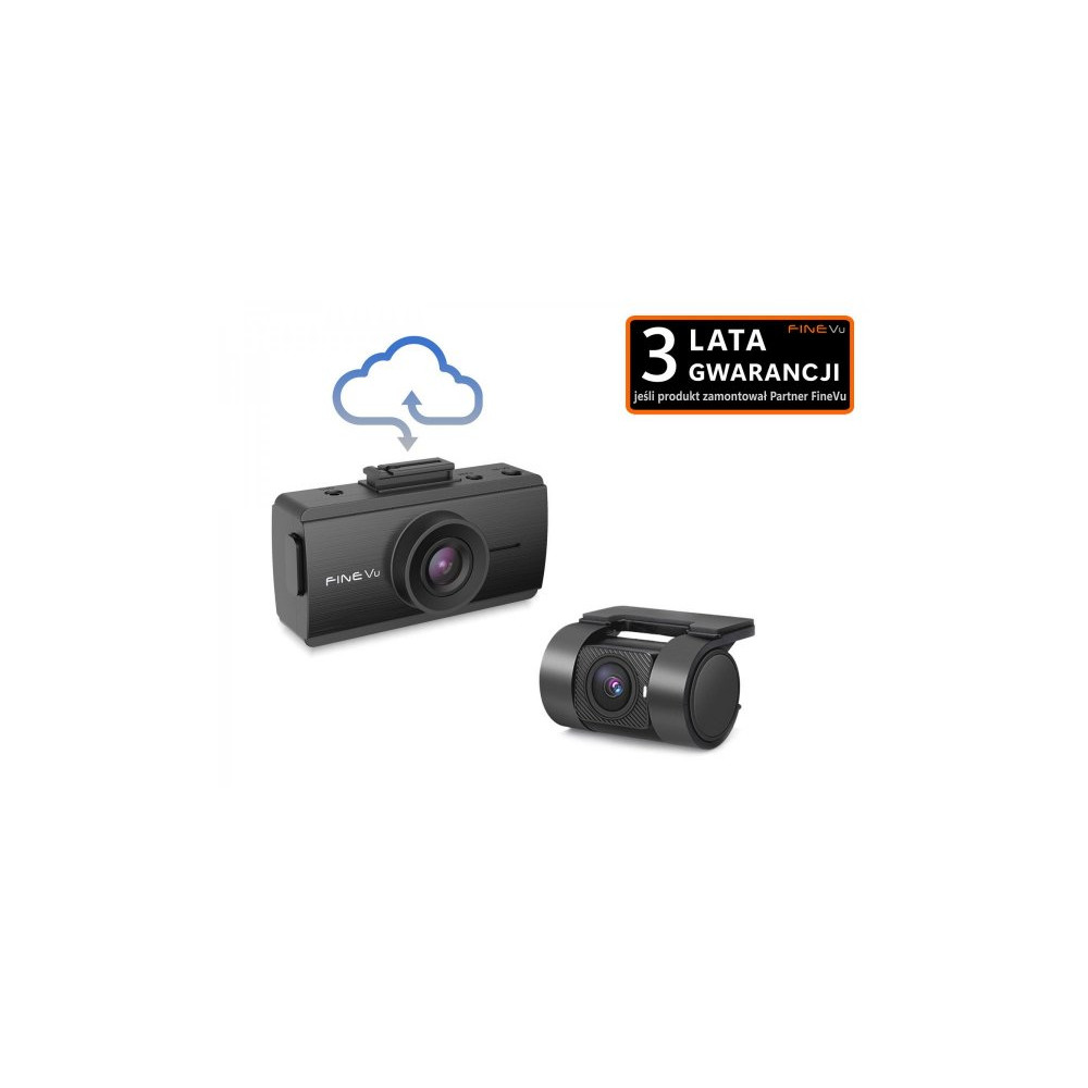 Rejestrator jazdy FineVu GX35 Cloud karta 128GB