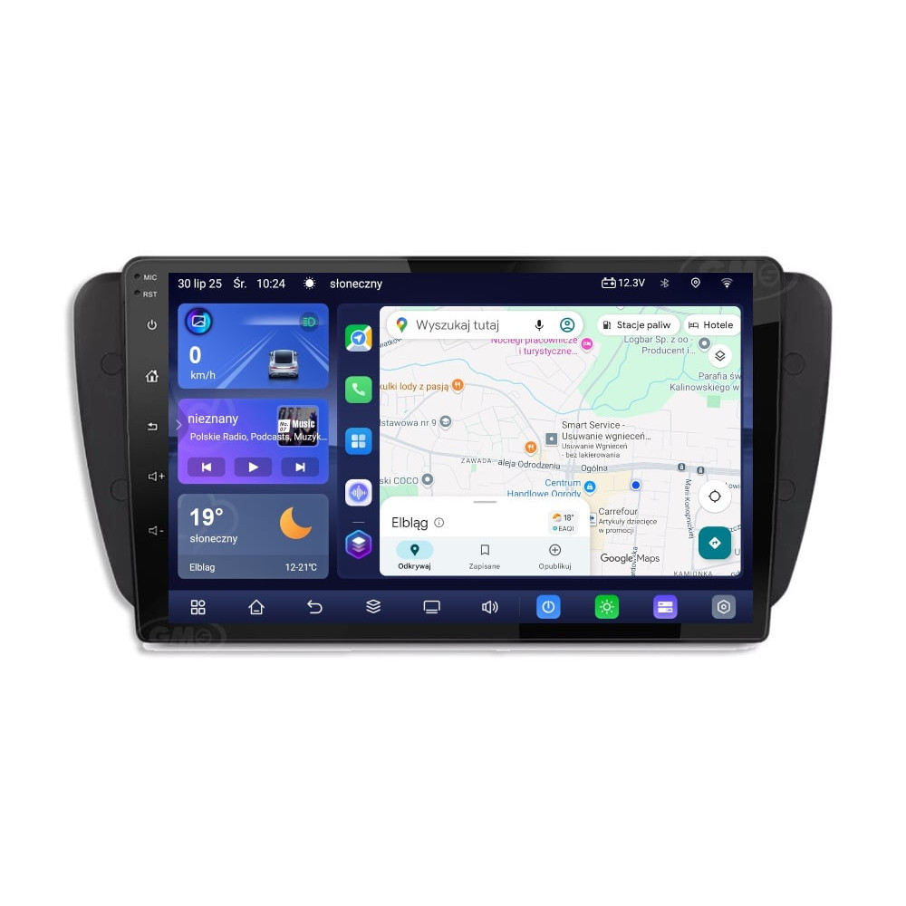 Stacja multimedialna Seat Ibiza 2008 - 2017 GMS 7785TQ Navix