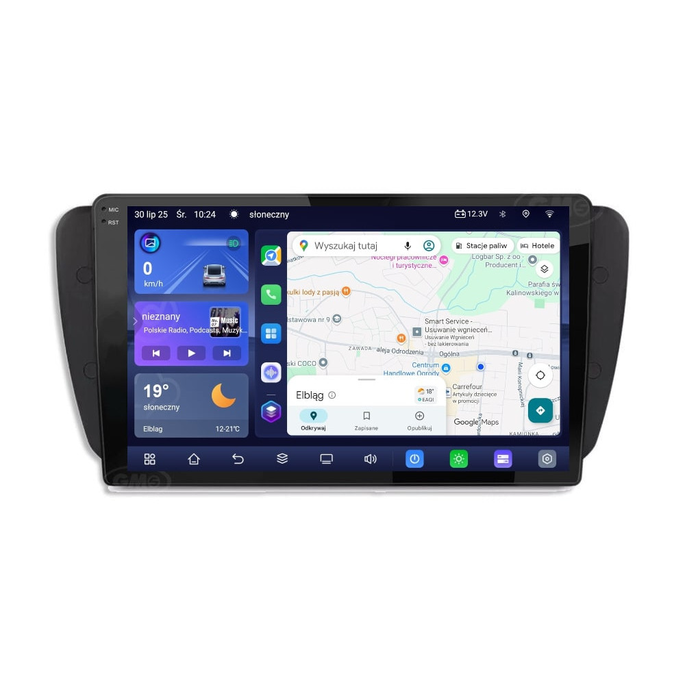 Stacja multimedialna Seat Ibiza 2008 - 2017 GMS 7787TQ Navix