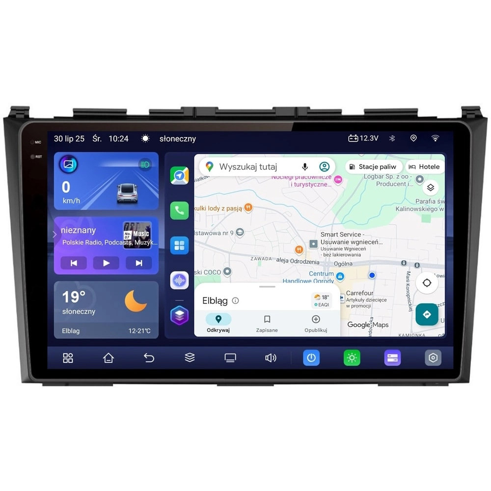 Stacja multimedialna Honda CR-V 2007 - 2012 GMS 7787TQ Navix